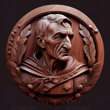 3D model Priconodon crassus (STL)